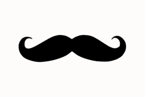 Moustache Black Brand Clip Art