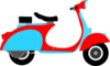 Vespa Clip Art