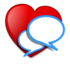 Heart To Heart Conversation Clip Art