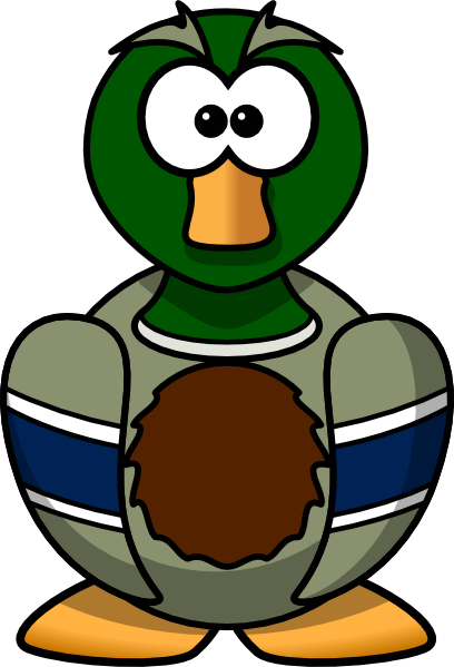 Cartoon Duck Clip Art at Clker.com - vector clip art online, royalty