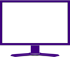 Computer Monitor Blank Screen Clip Art