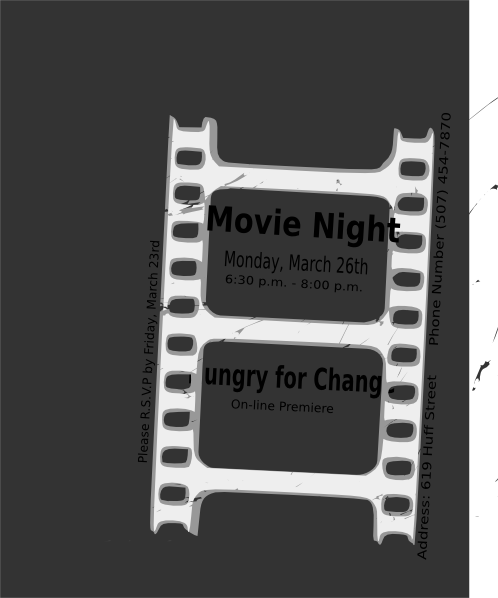 Movie Ticket Template Clip Art at Clker.com - vector clip art online