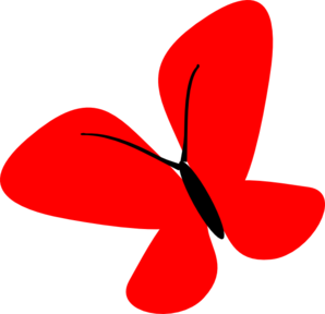 Colombia Flag Butterfly Clip Art