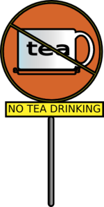 No Tea Drinking Clip Art