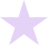 Lilac Star Clip Art