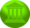 Green Capital Building Clip Art