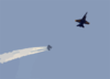 Navy Blue Angels Perform Aerial Maneuvers Clip Art