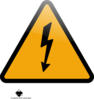 Caution High Voltage Clip Art