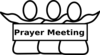 Prayer Meeting 2 Clip Art