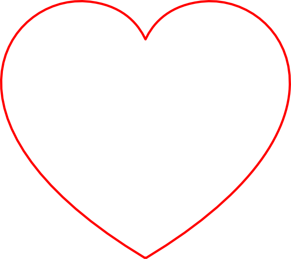 Red Heart Clip Art at vector clip art online, royalty free