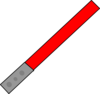 Red Saber Clip Art