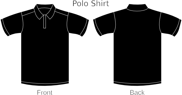 Polo Shirt 4 Clip Art at Clker com vector clip art 