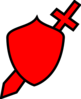 Red Shield Clip Art