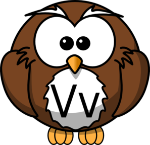 Vv Owl Clip Art