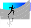 Running Image Clip Art