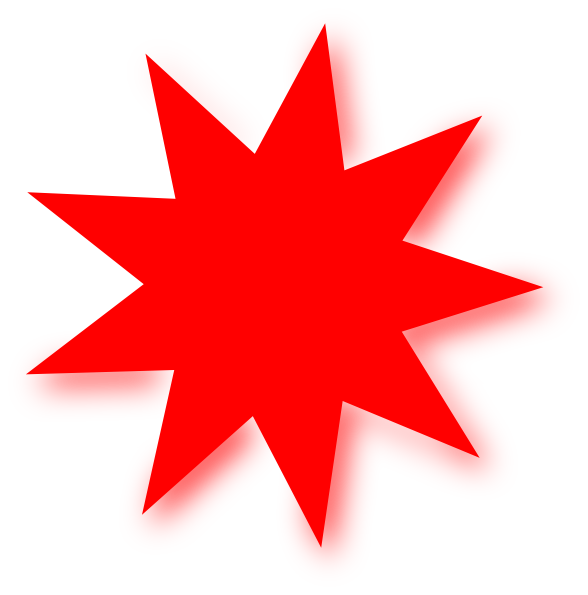 Red Star Clip Art at Clker.com - vector clip art online, royalty free ...
