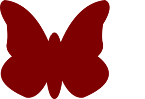 Bright Butterfly Positive  Clip Art