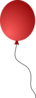 Red Balloon Clip Art