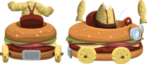 Ride Burger Car Clip Art