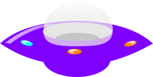 Purple Ufo Clip Art