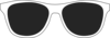White Sunglasses Clip Art