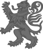 Grey Lion Clip Art