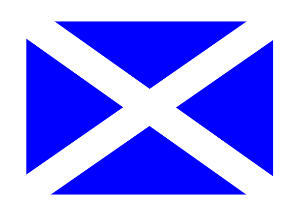 Download Scottish Flag Clip Art at Clker.com - vector clip art ...