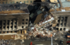 Aerial View Of Pentagon Destruction Clip Art