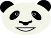 Happy Panda Bear Clip Art