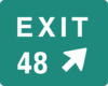 Exit 48 Clip Art