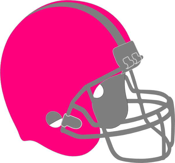 Pink Football Helmet Clip Art at Clker.com  vector clip art online