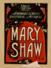 Ernest Shipman Presents America S Leading Emotional Actress, Mary Shaw Clip Art