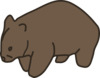Wombat Clip Art