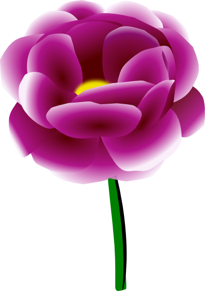 Peony Clip Art at vector clip art online royalty free & public domain