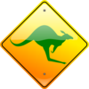 Kangaroo Green Clip Art