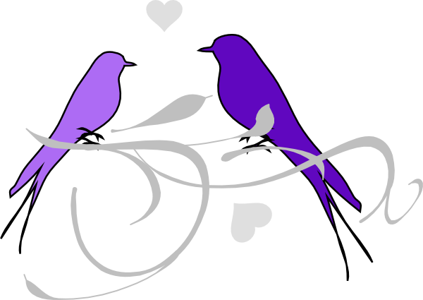Love Birds Clip Art at Clker.com - vector clip art online ...
