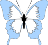 Blue Butterfly Clip Art