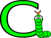 C Is For Caterpillar Clip Art