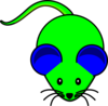 Greenblue Mouse Clip Art