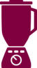 Maroon Blender Clip Art