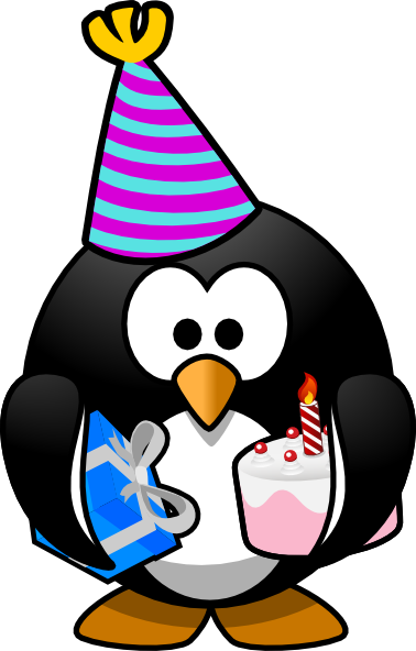 Celebration Penguin Clip Art  at Clker com vector clip  