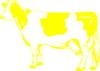Golden Cow Clip Art
