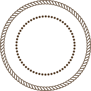 Brown Rope Circle Stamp Clip Art at  - vector clip art