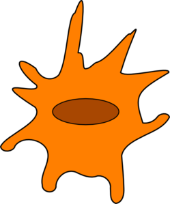 Dendritic Cell With Presentation Clip Art