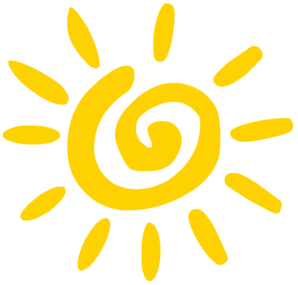Yellow Sun White Clip Art at  - vector clip art online, royalty  free & public domain