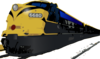 Train In Motion Clip Art