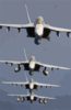 F/a-18 Super Hornets Assigned To The Black Aces Of Strike Fighter Squadron Forty One (vfa-41) Fly Over The Western Pacific Ocean Clip Art