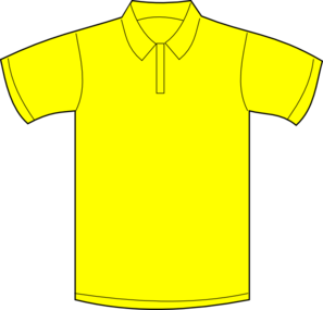 Yellow Polo Shirt Clip Art at Clker.com - vector clip art online ...