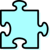 Sky Jigsaw Piece Clip Art