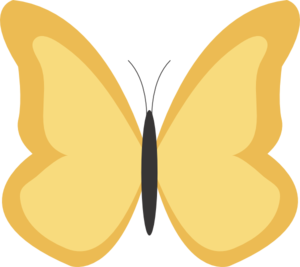 Plain Butterfly Clip Art